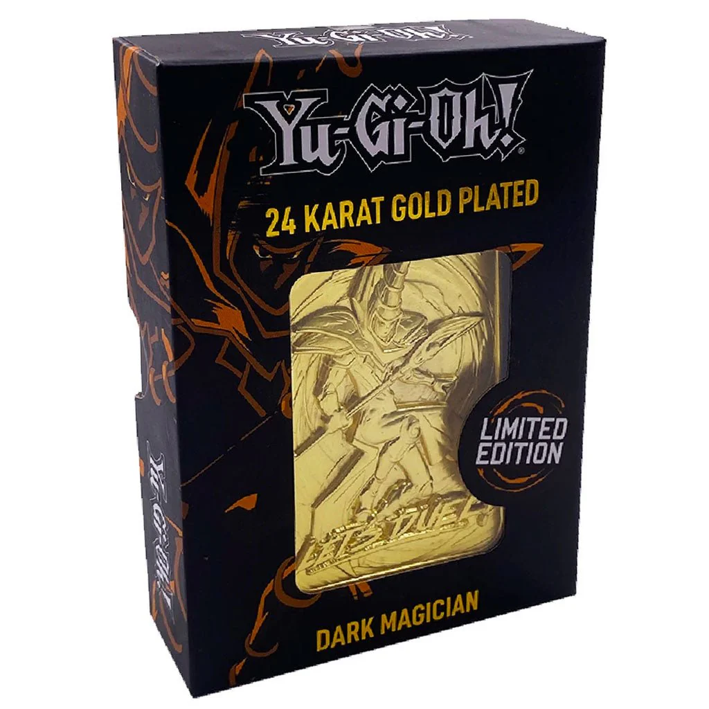 Yu-Gi-Oh! Dark Magician Limited Edition 24k Gold Card