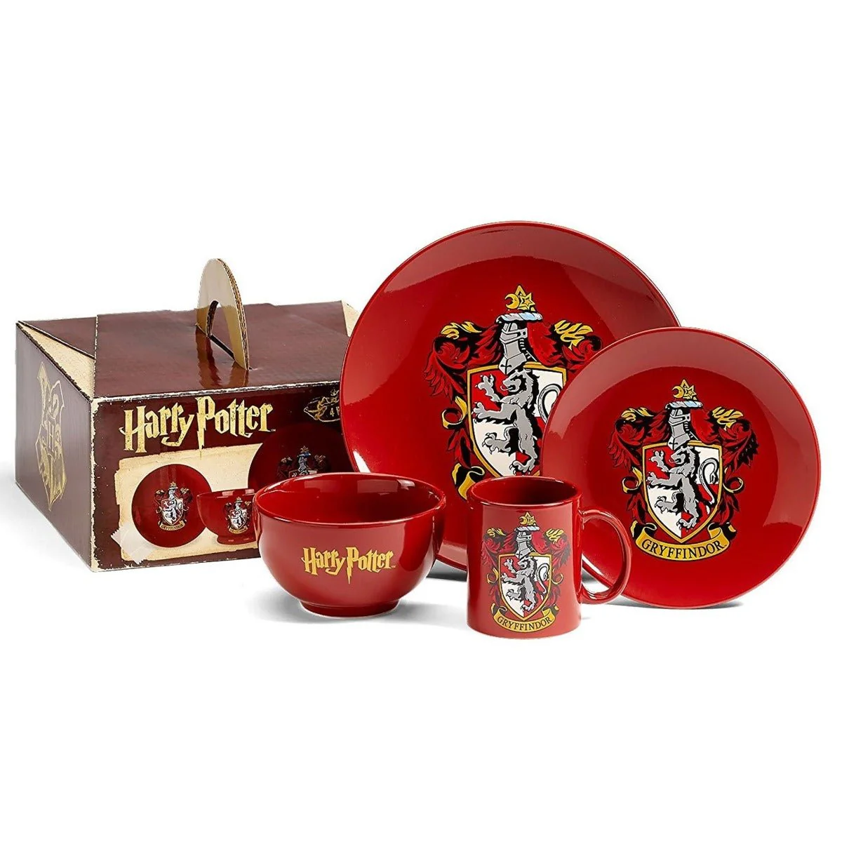 Harry Potter Gryffindor 4 Piece Dinner Set