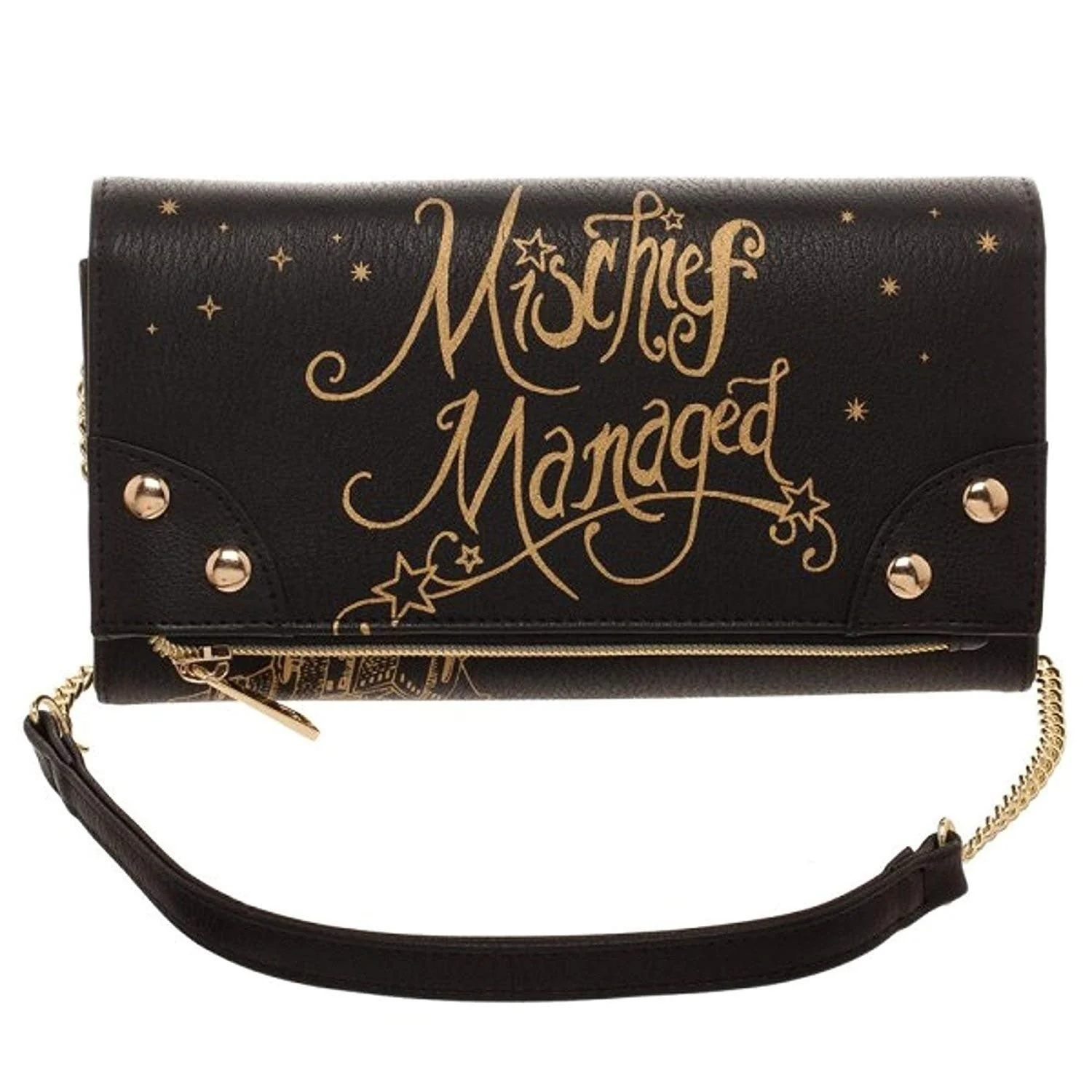 Harry Potter Mischief Managed Crossbody Clutch Bag