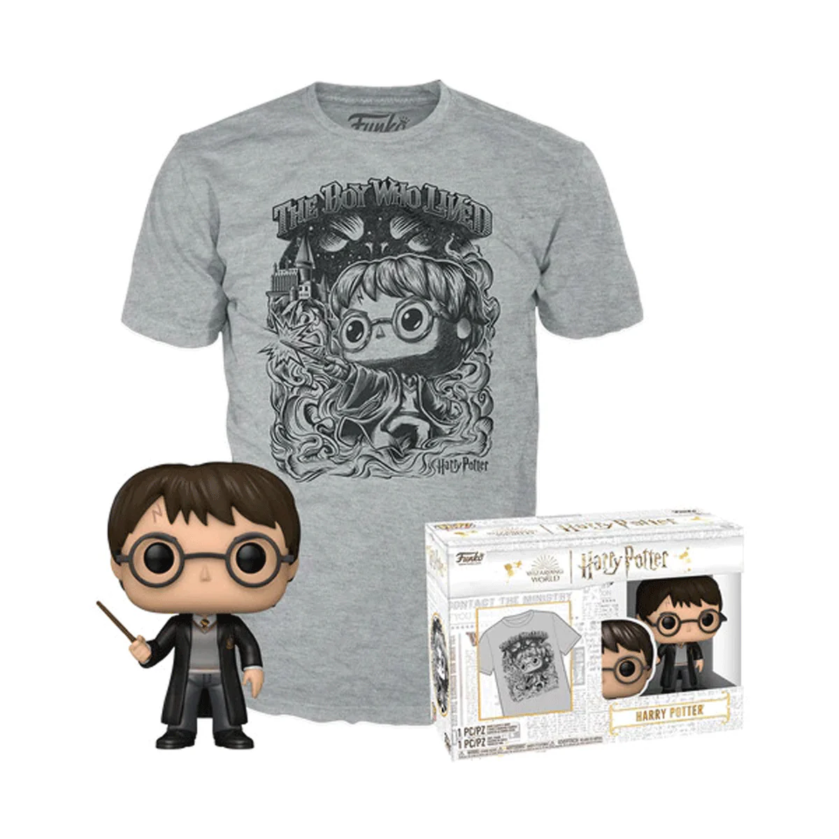 Harry Potter Pop! Vinyl and Tee Set - Image 3