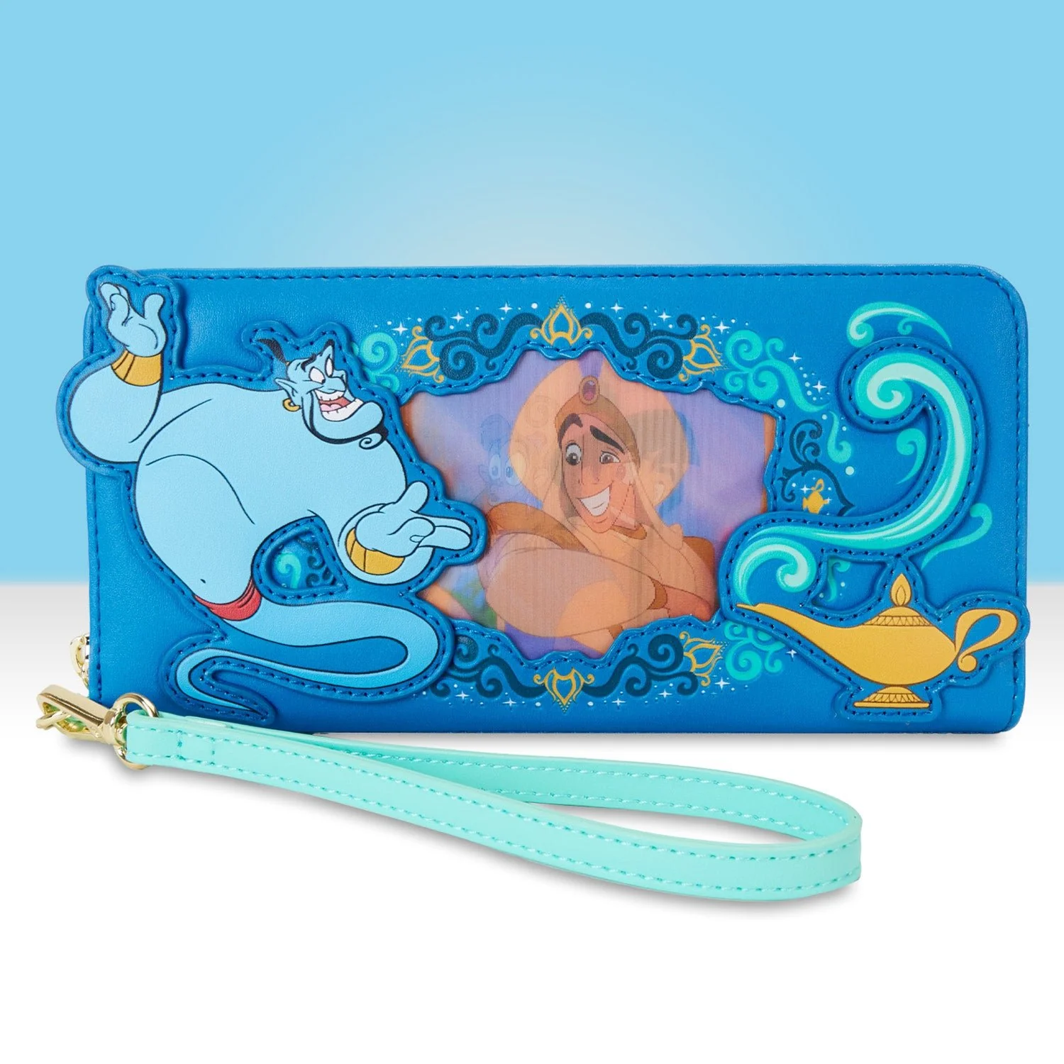 Loungefly x Disney Princess Jasmine Lenticular Wristlet Wallet