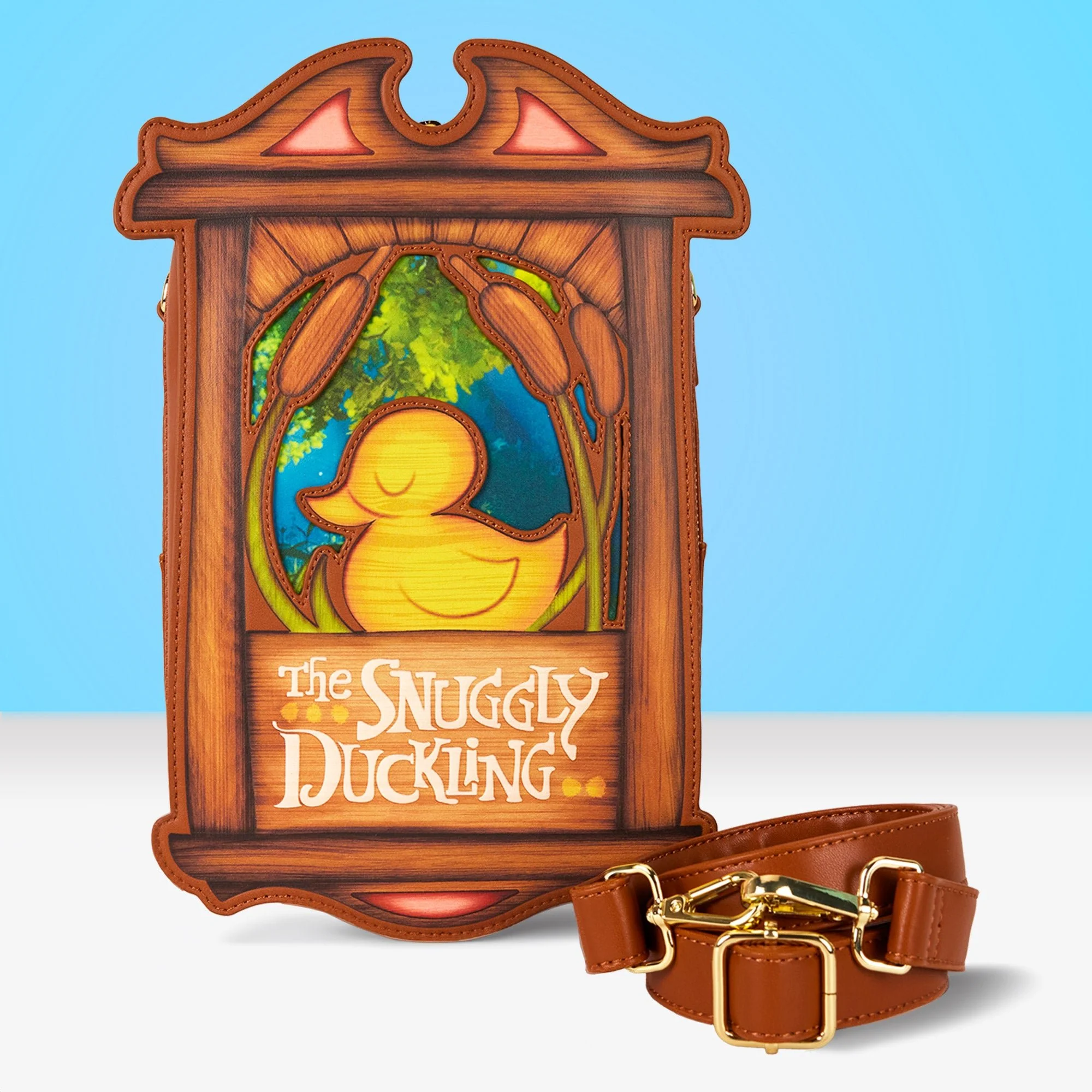 Loungefly x Disney Rapunzel Snuggly Duckling Crossbody Bag
