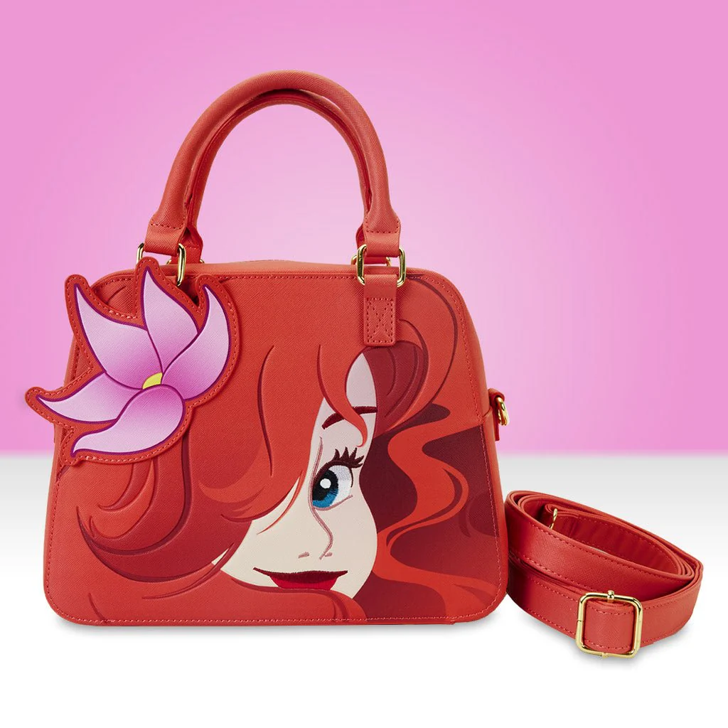 Loungefly x Disney The Little Mermaid 35th Anniversary Ariel Crossbody Bag