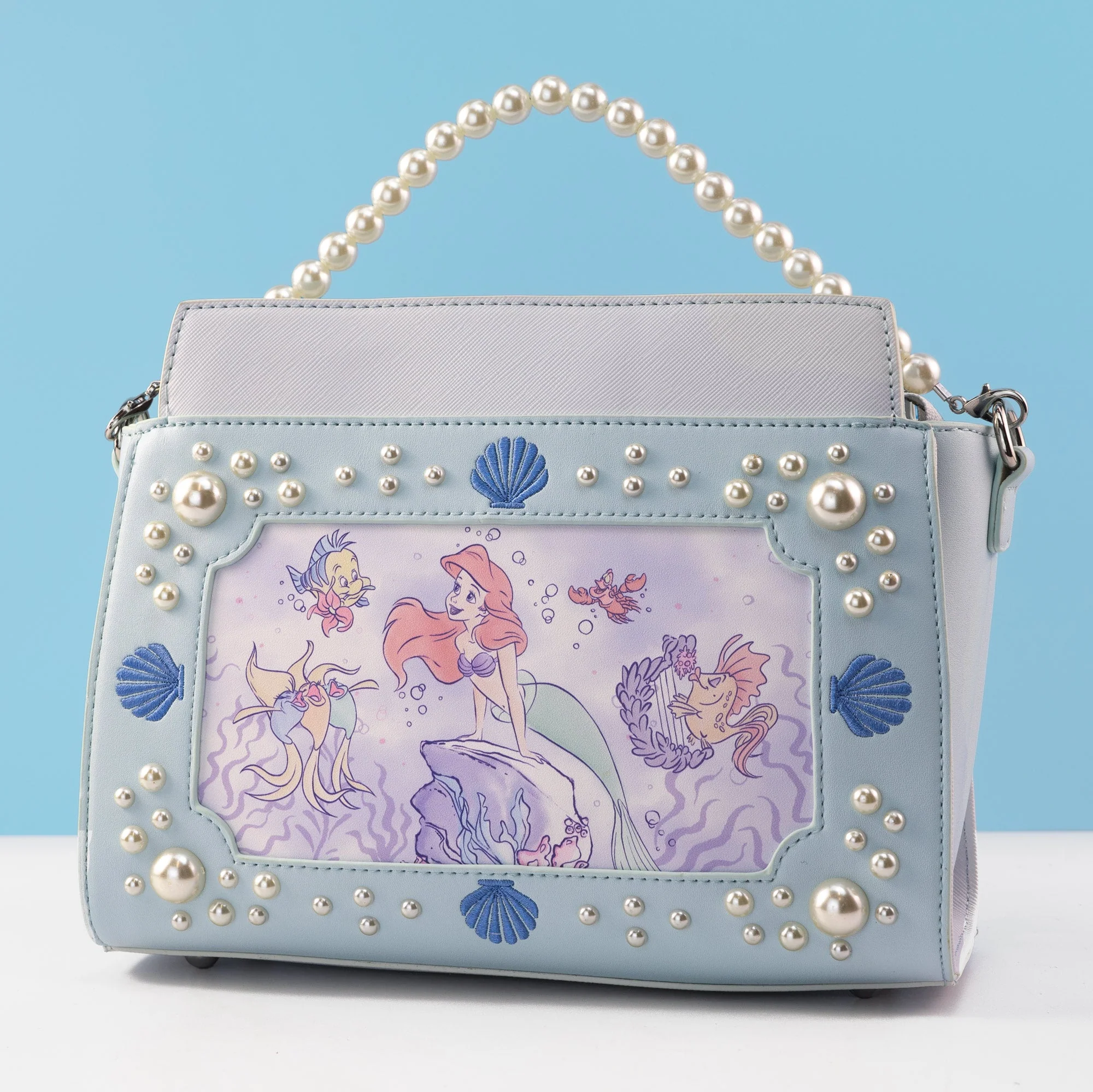 Loungefly x Disney The Little Mermaid Pearl Crossbody Handbag