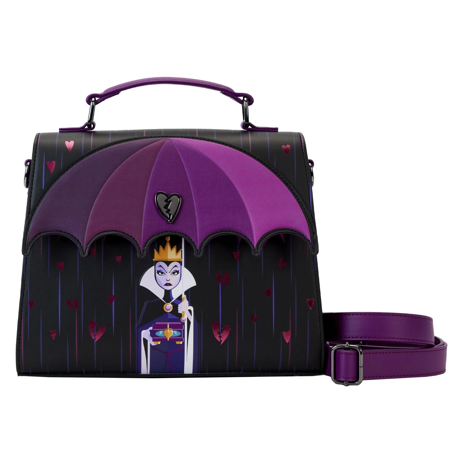 Loungefly x Disney Villains Curse Your Hearts Crossbody Bag