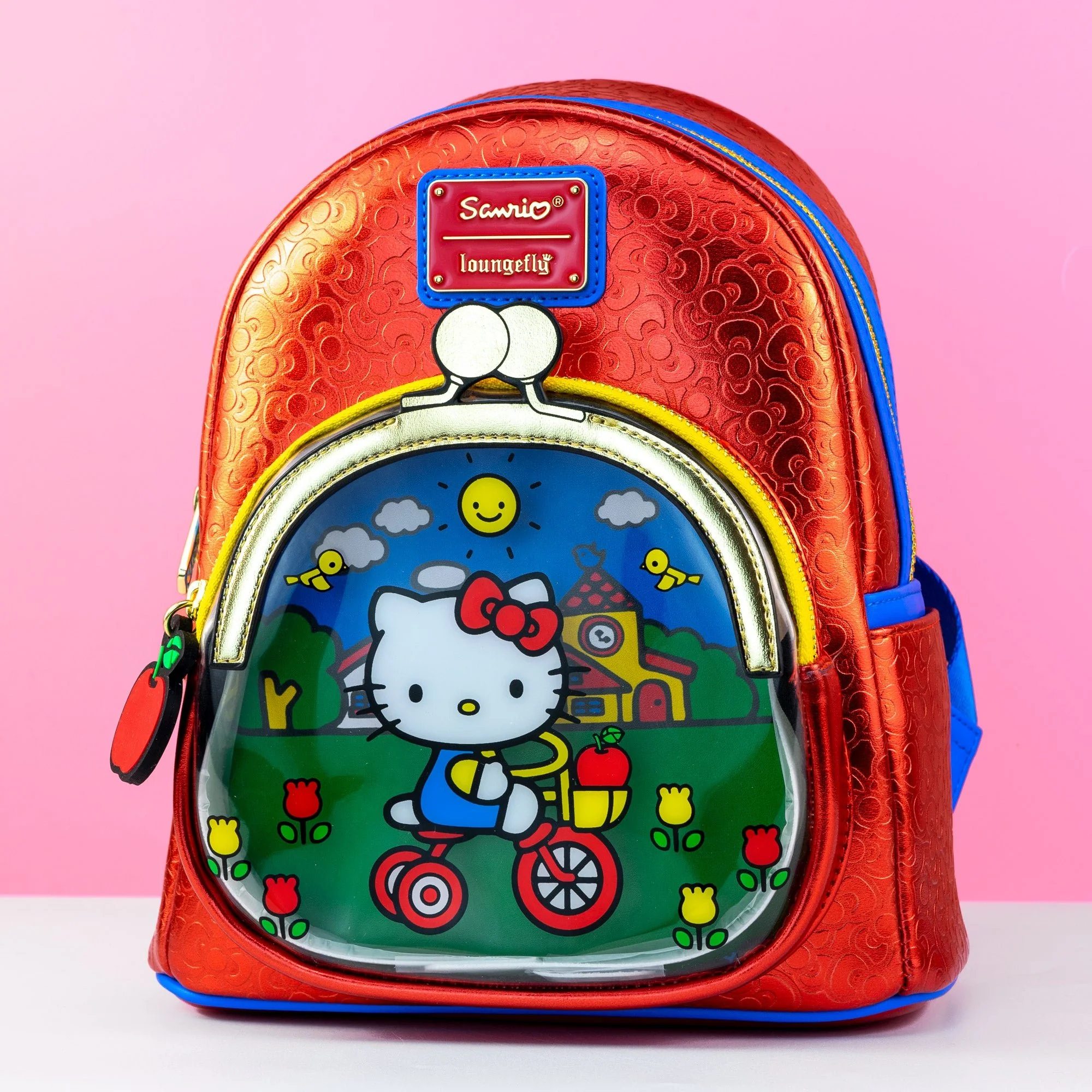 Loungefly x Sanrio Hello Kitty 50th Anniversary Coin Bag Mini Backpack