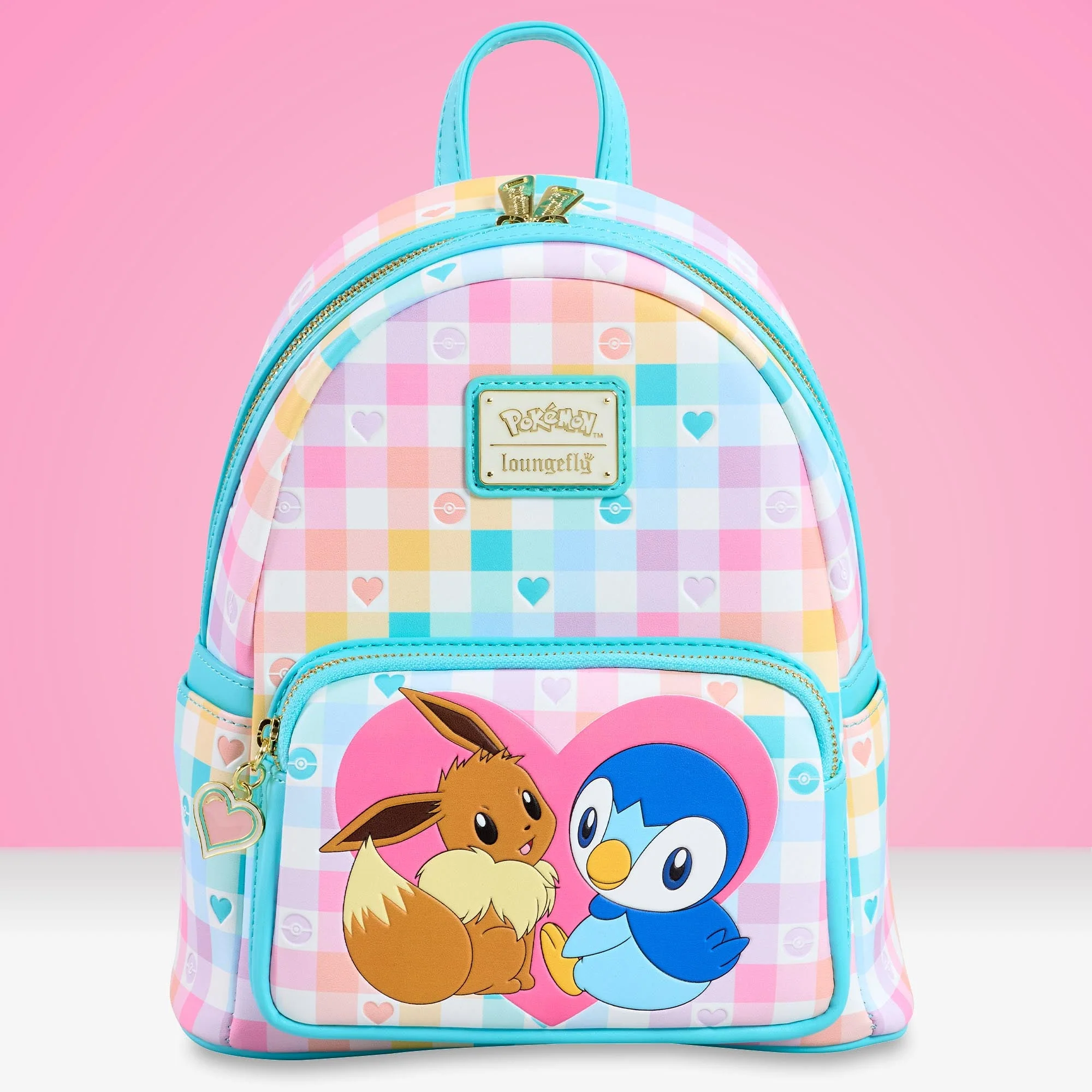 Loungefly x Pokemon Piplup & Eevee Friends Mini Backpack