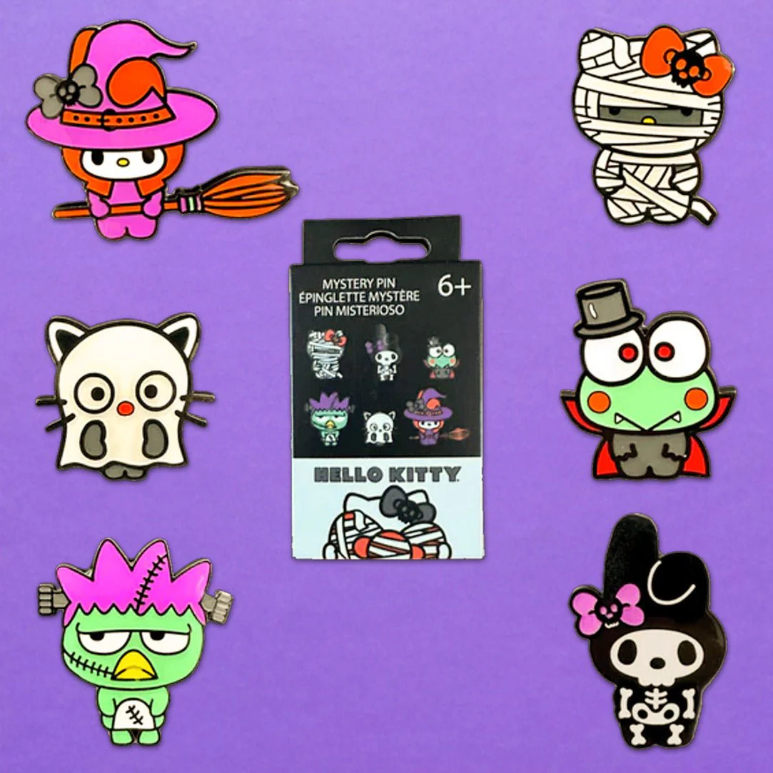 Loungefly x Sanrio Halloween Blind Box Mystery Pin