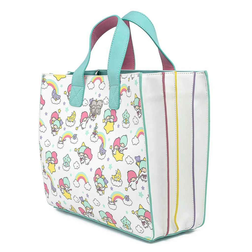 Loungefly x Sanrio Twin Stars Rainbow Handbag
