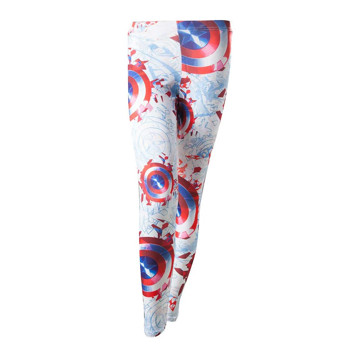 Marvel Captain America All Over Print Shield Leggings - Image 3