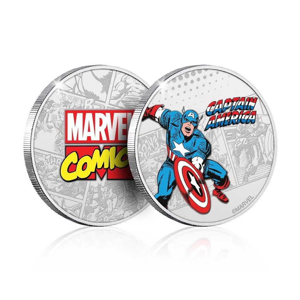 Marvel Captain America Collector's Coin