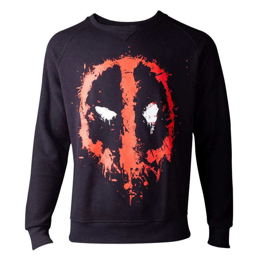Marvel Deadpool Dripping Face Sweater
