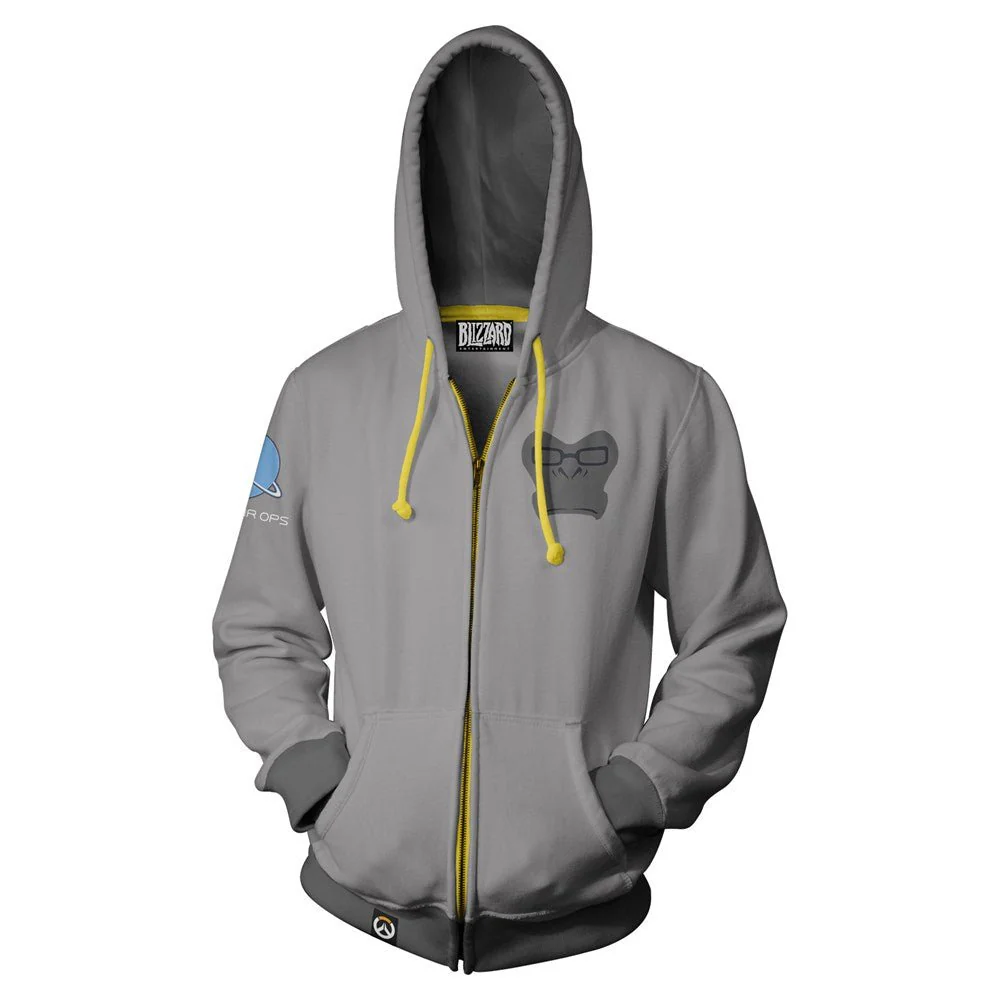 Overwatch Winston Zip-Up Hoodie - Image 6
