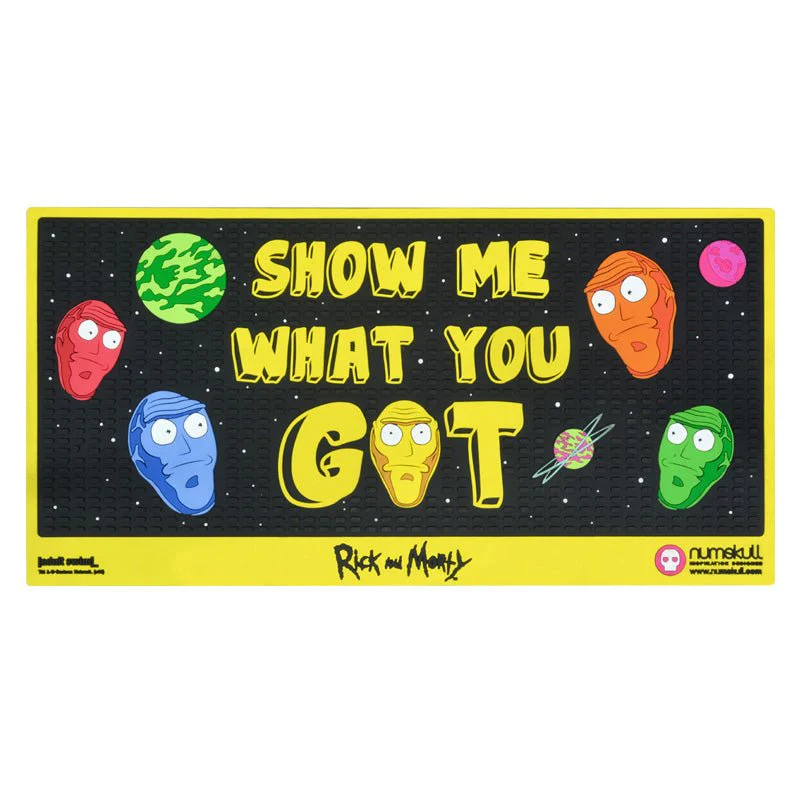 Rick and Morty Show Me What You Got Doormat
