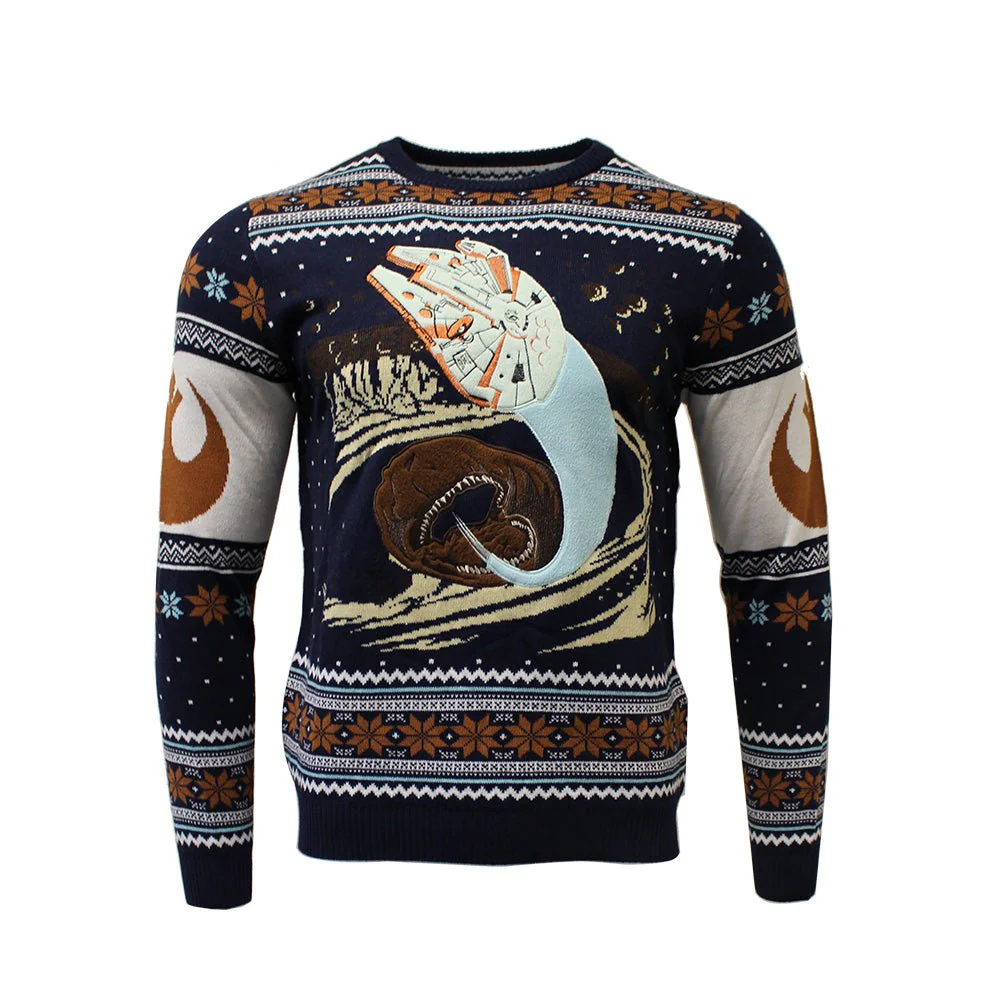 Star Wars Millennium Falcon Escape Knitted Christmas Jumper / Sweater - Image 10