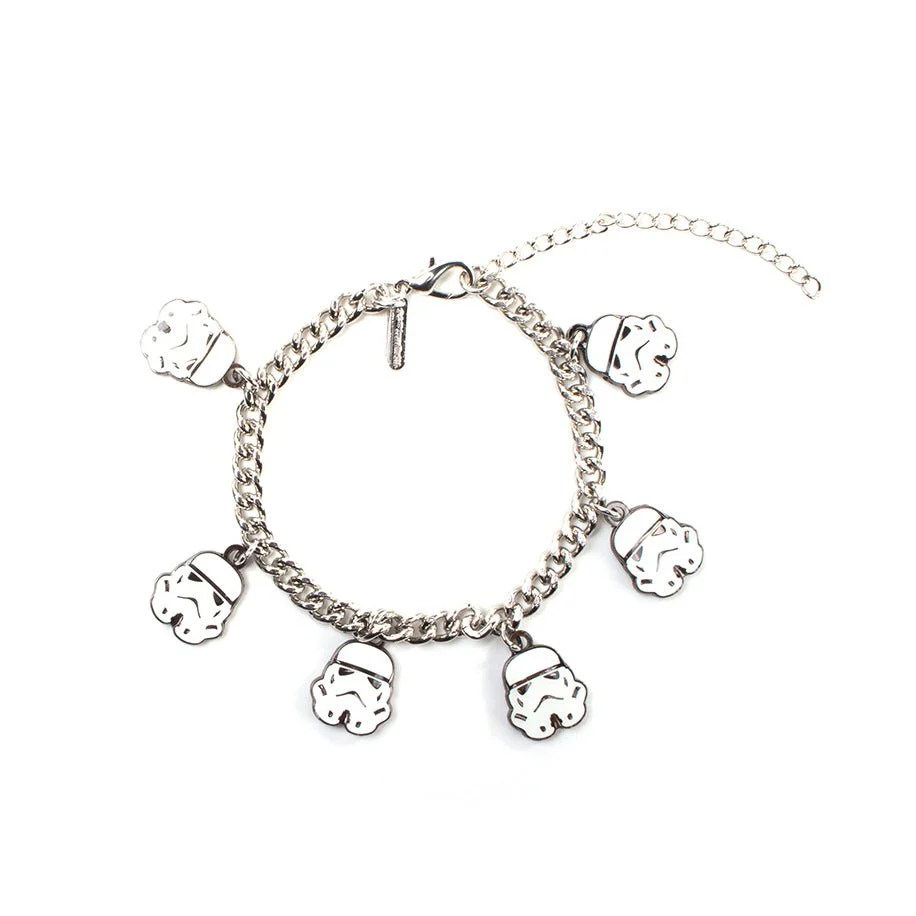Star Wars Stormtrooper Charm Bracelet