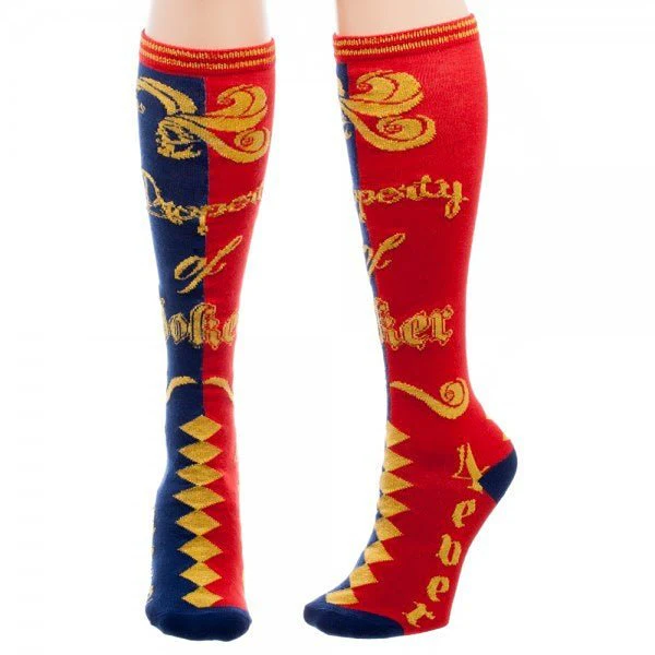 Suicide Squad Harley Quinn Knee High Socks