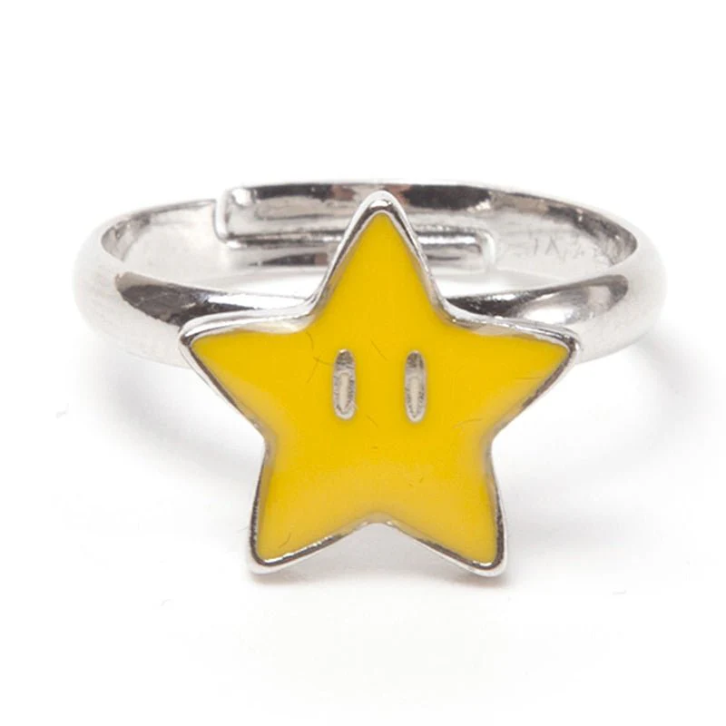 Super Mario Super Star Clasp Ring