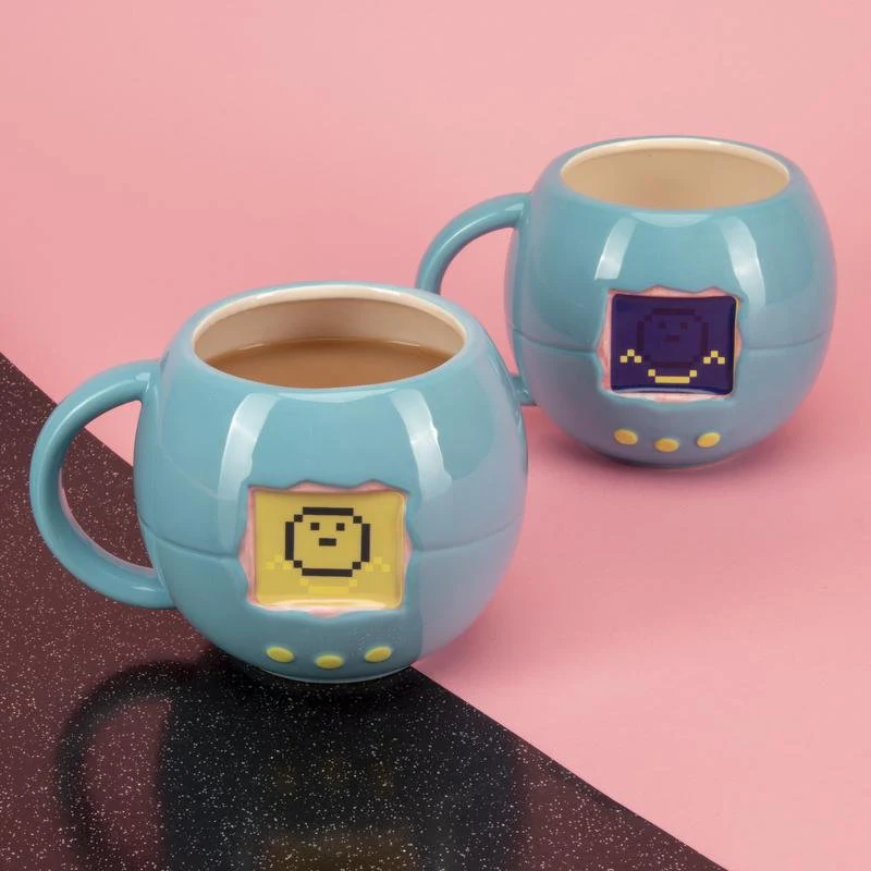 Tamagotchi Shaped Mug