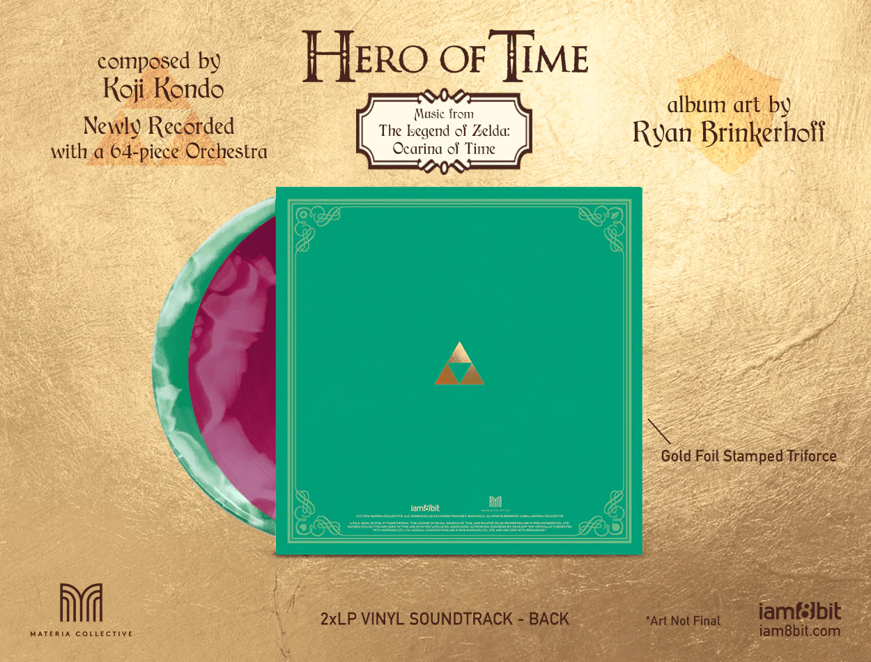 The Legend of Zelda: Hero of Time Double Vinyl LP - Image 3