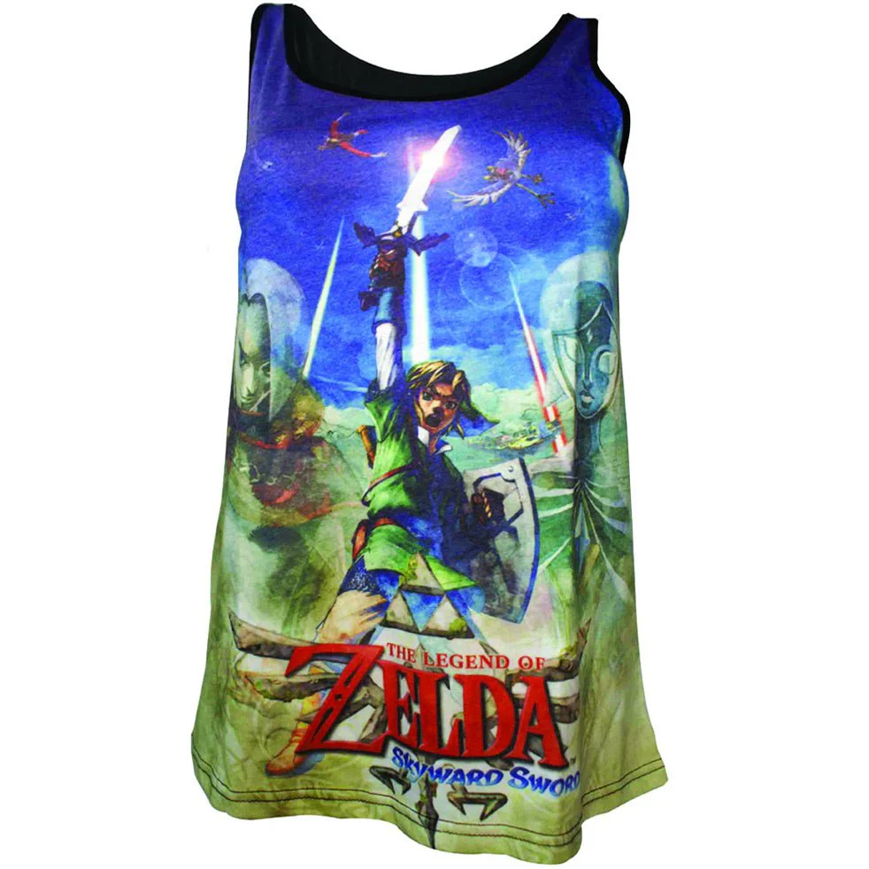 The Legend of Zelda Skyward Sword Ladies Vest Top