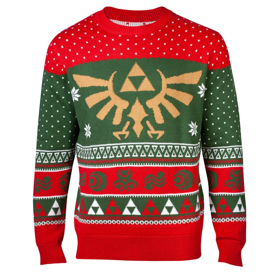 The Legend of Zelda Xmas in Hyrule Knitted Christmas Jumper / Sweater - Image 3