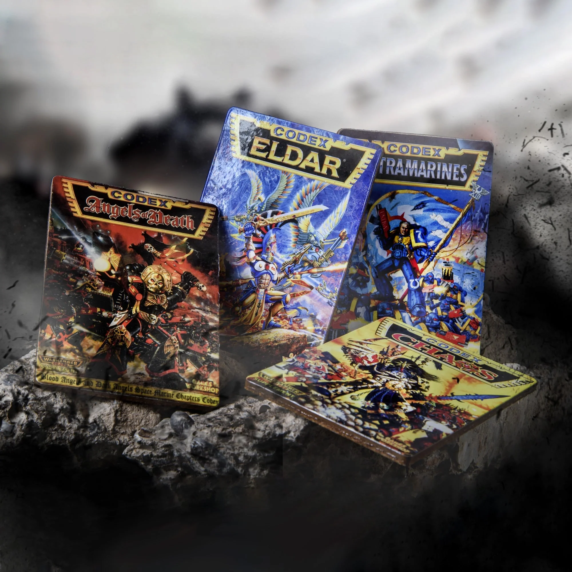 Warhammer 40,000 Second Edition Codex Coasters